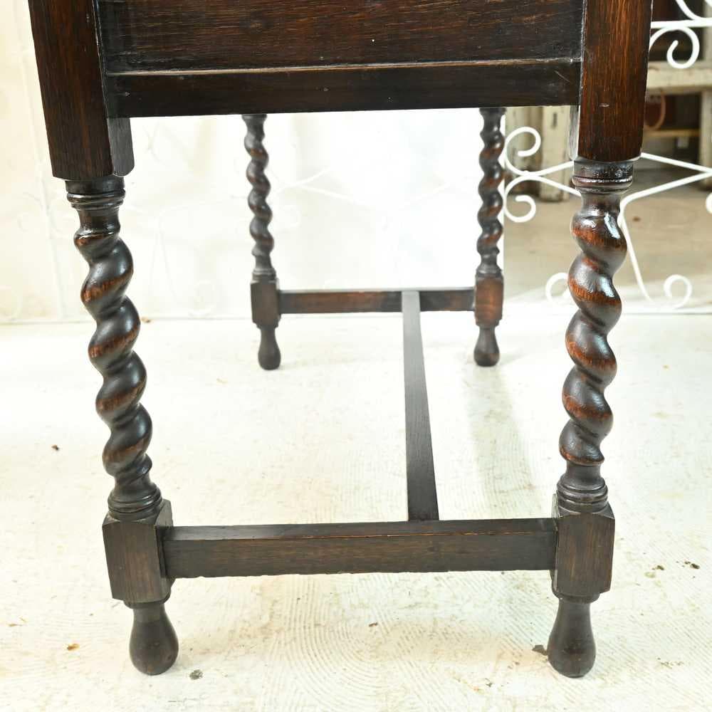 L3705-5 英国アンティーク スモール チェスト 2段 レンジ台 花台 収納