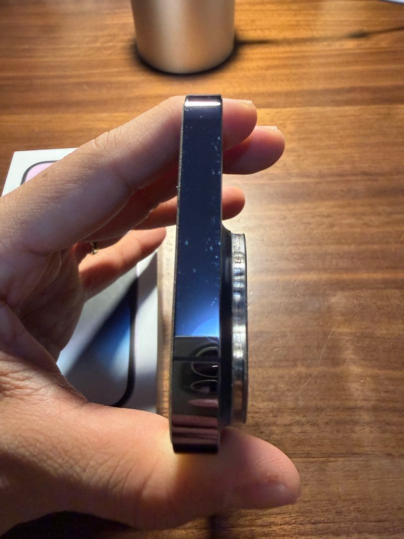 【美品】Apple iPhone 14 Pro ディープパープル