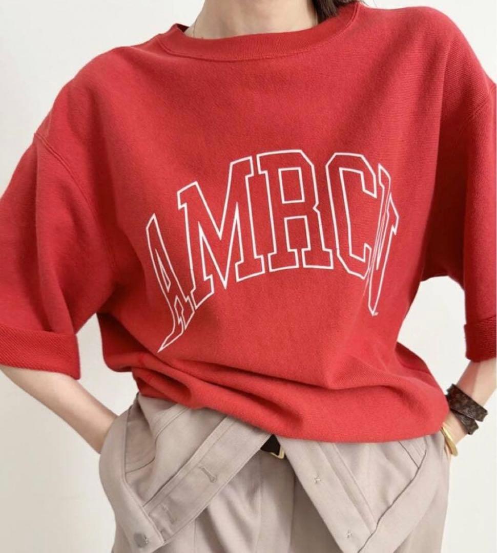 AMERICANA アパルトモン　2024SS カットオフスウェット　美品