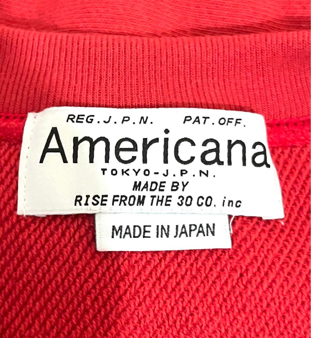 AMERICANA アパルトモン　2024SS カットオフスウェット　美品