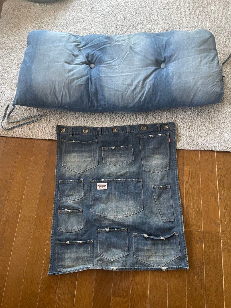 値下げ不可 JACK & MARIE デニムクッションセット