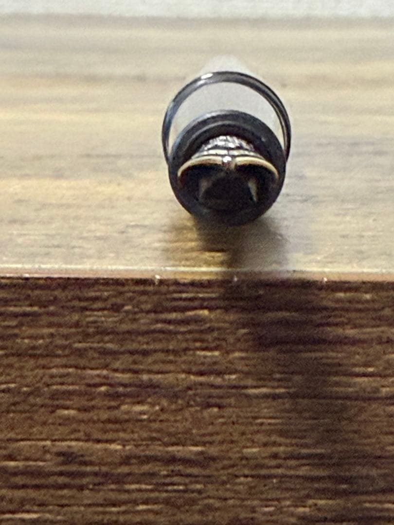 試筆のみ　P145 プラチナライン　14k バイカラー　万年筆　Pix刻印　M