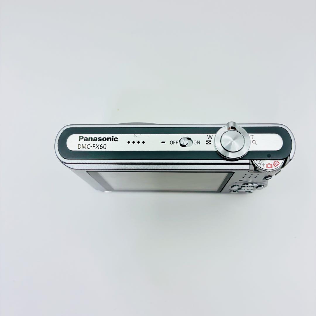 箱付き Panasonic LUMIX DMC-FX60 デジカメ シルバー
