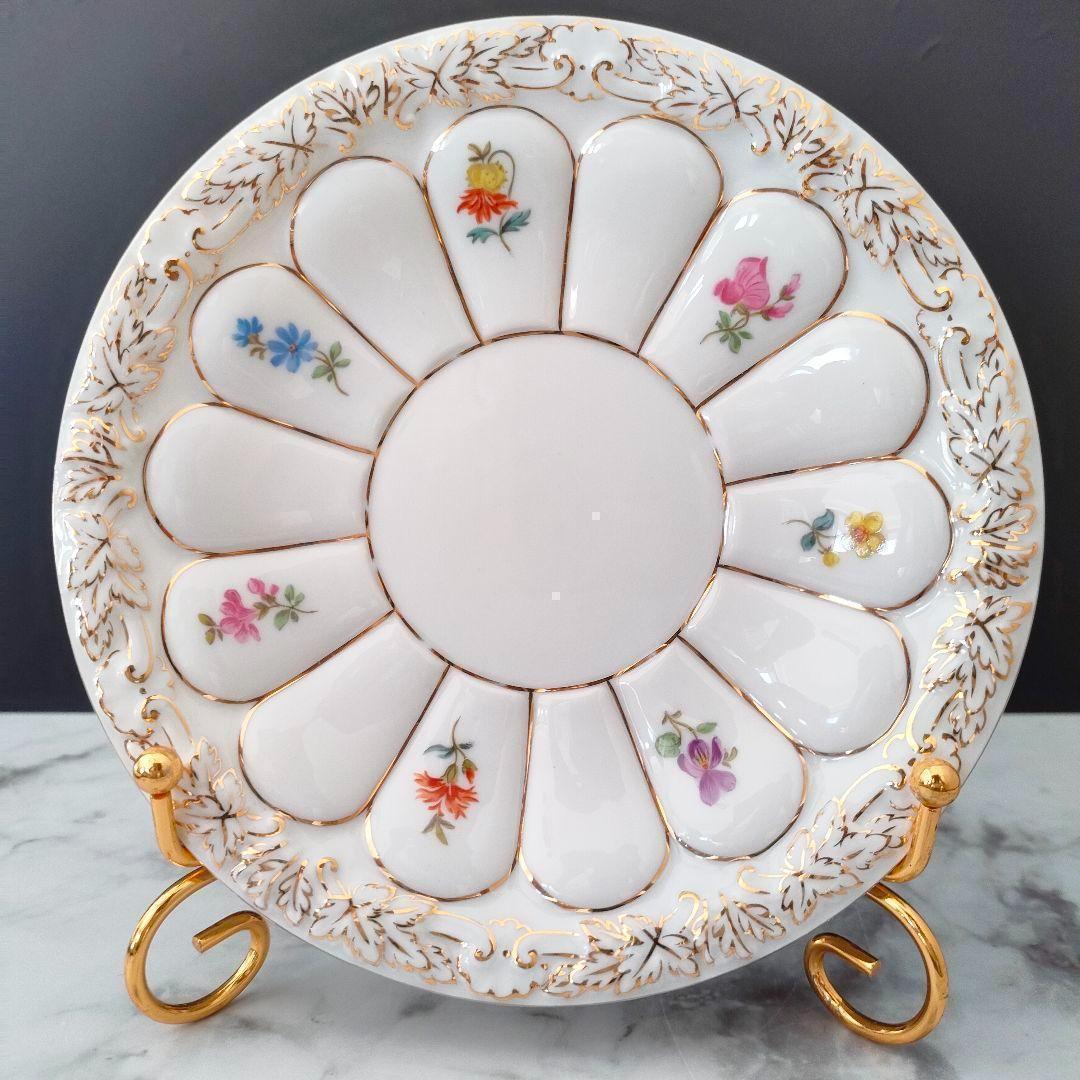 希少品★マイセン 宮廷の小花 Xフォーム トリオ 散らし小花 カップ&ソーサー