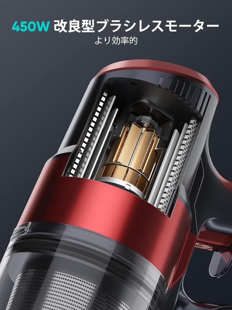 新品未開封 コードレス掃除機 強力吸引 HONITURE S13 Pro