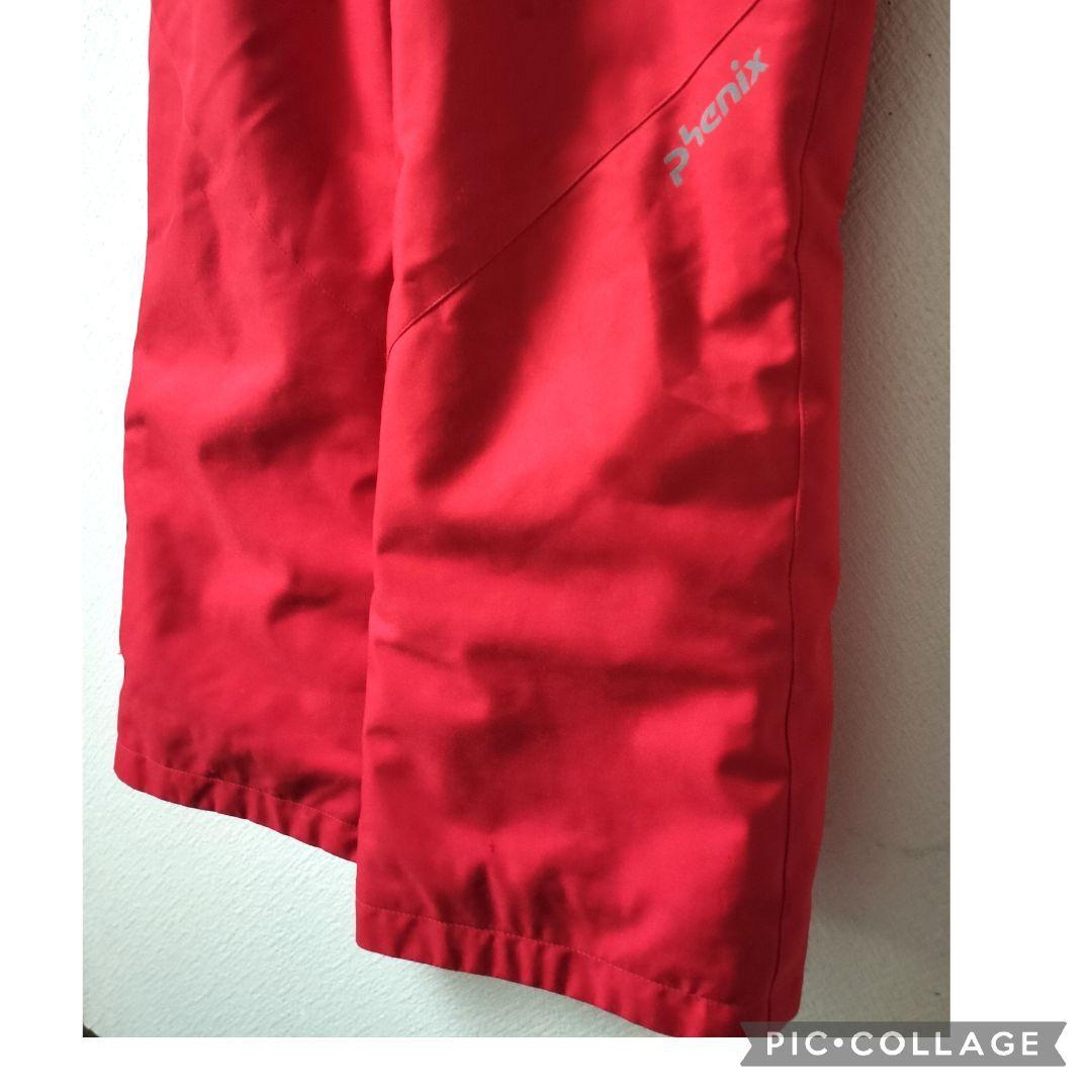 【美品】Phenix 140 カモフラスキーウェア 上下セット ジュニア 男の子