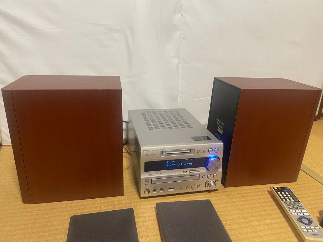 ONKYO ミニコンポ　FR-N7FX CD・MD・USB 動作確認済み　美品
