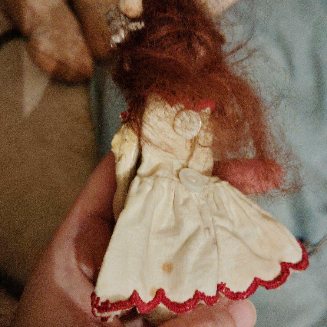 花かんむりのミニョネット♡アンティークドール