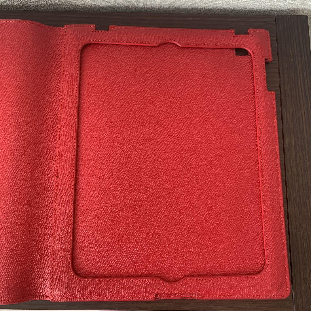 Bally 本革　iPad ケース　赤　9.7インチ用