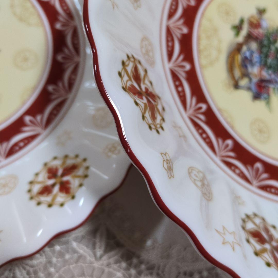 希少　Villeroy&Boch　【２枚セット】クリスマス　プレート