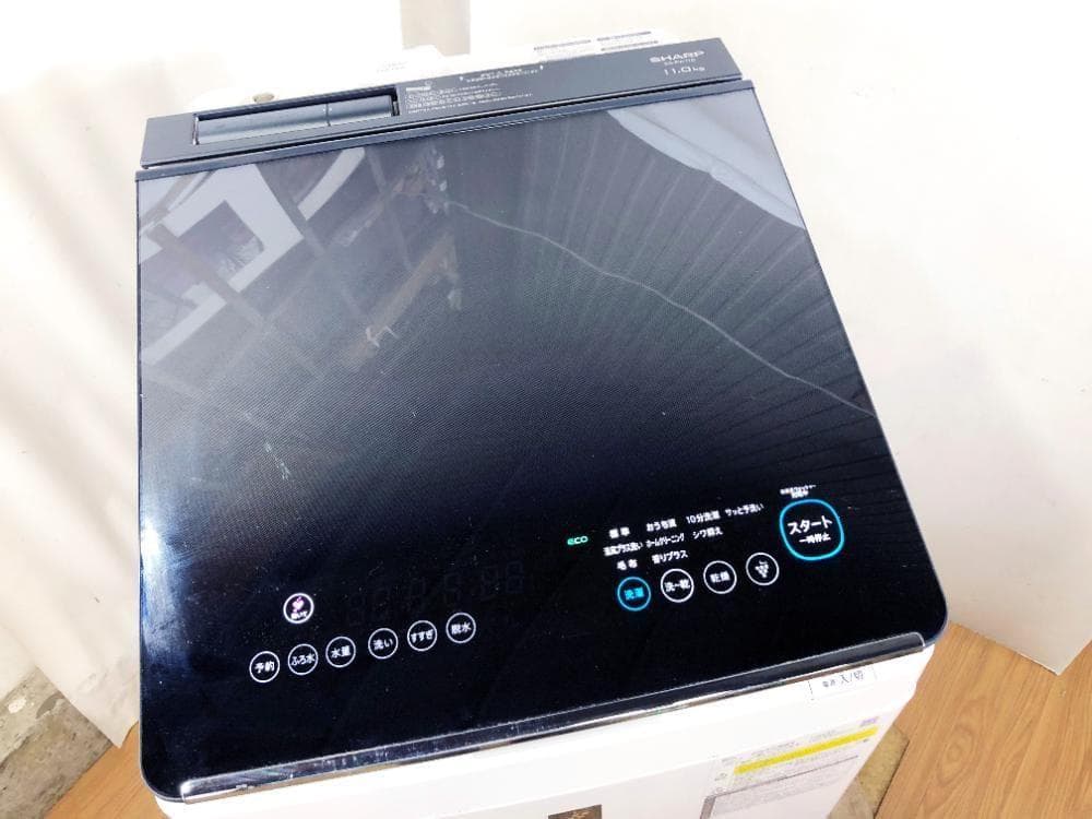 ★分解洗浄済！★SHARP 11kg 洗濯乾燥機【ES-PW11D-S】G13O