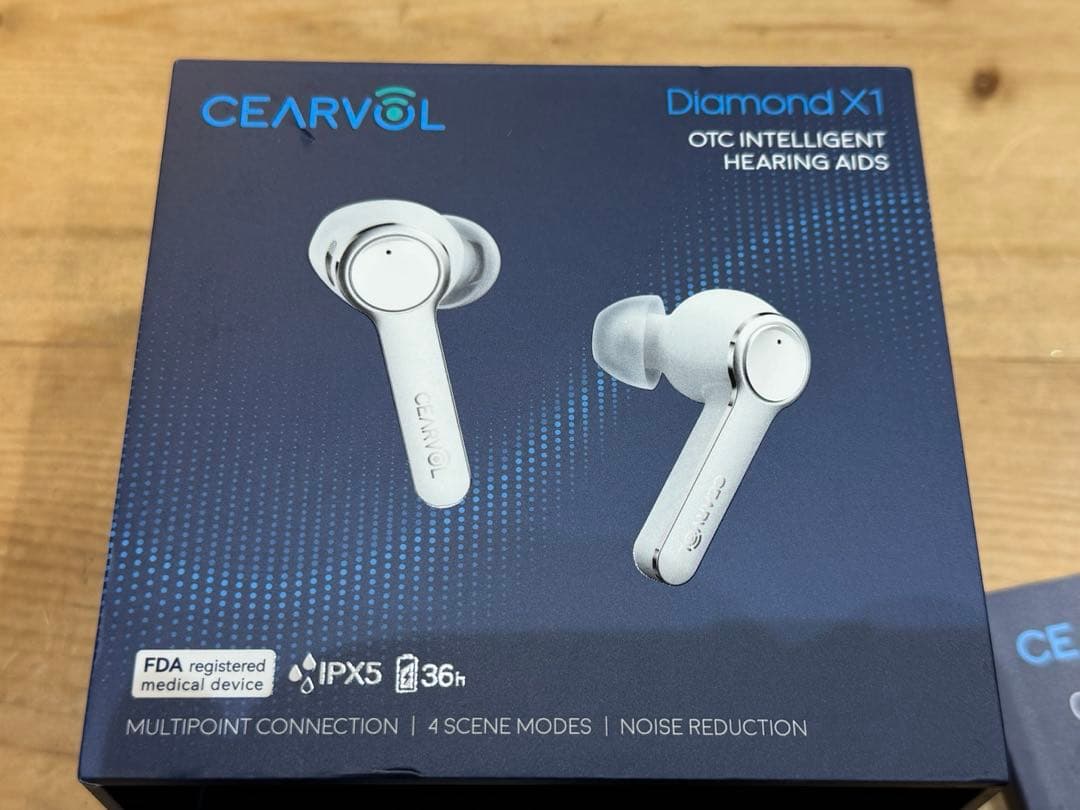 CEARVOL Diamond X1 集音器　イヤホン　補聴器