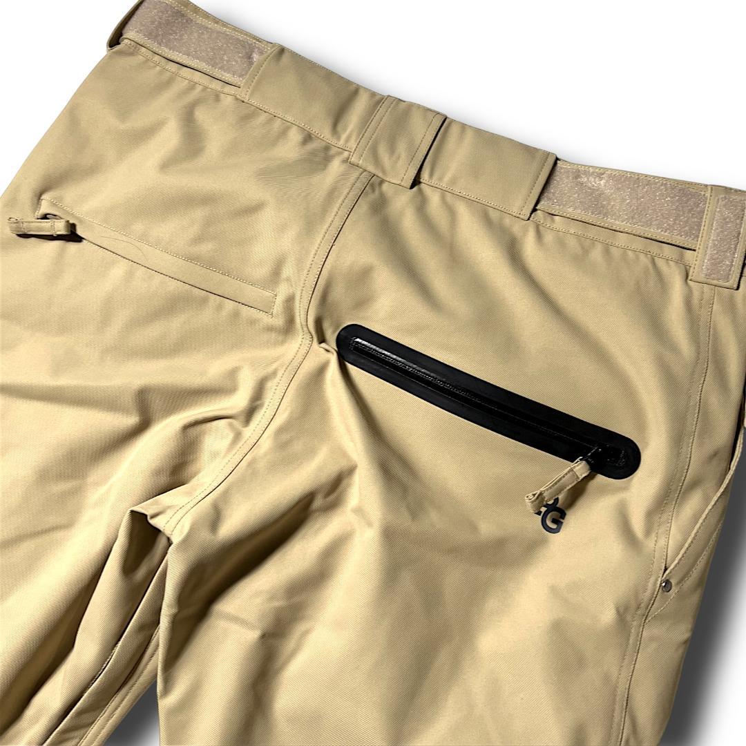 パーリーゲイツ 定3.9万 防汚防水防風 ストレッチ スノーウェア M ベージュ