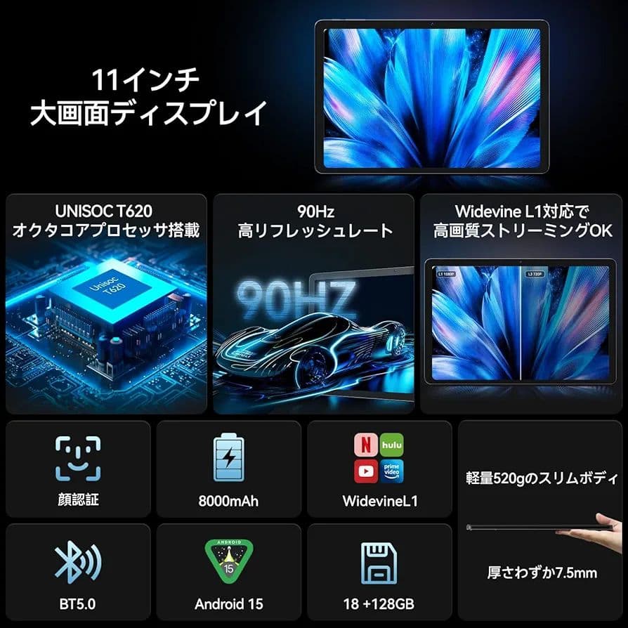 FPD 11インチ タブレット