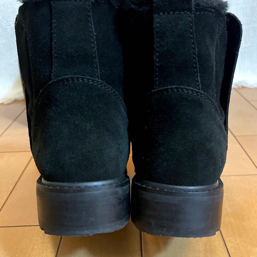 【美品】EMU Australia Pioneer サイドゴアブーツ 25cm黒