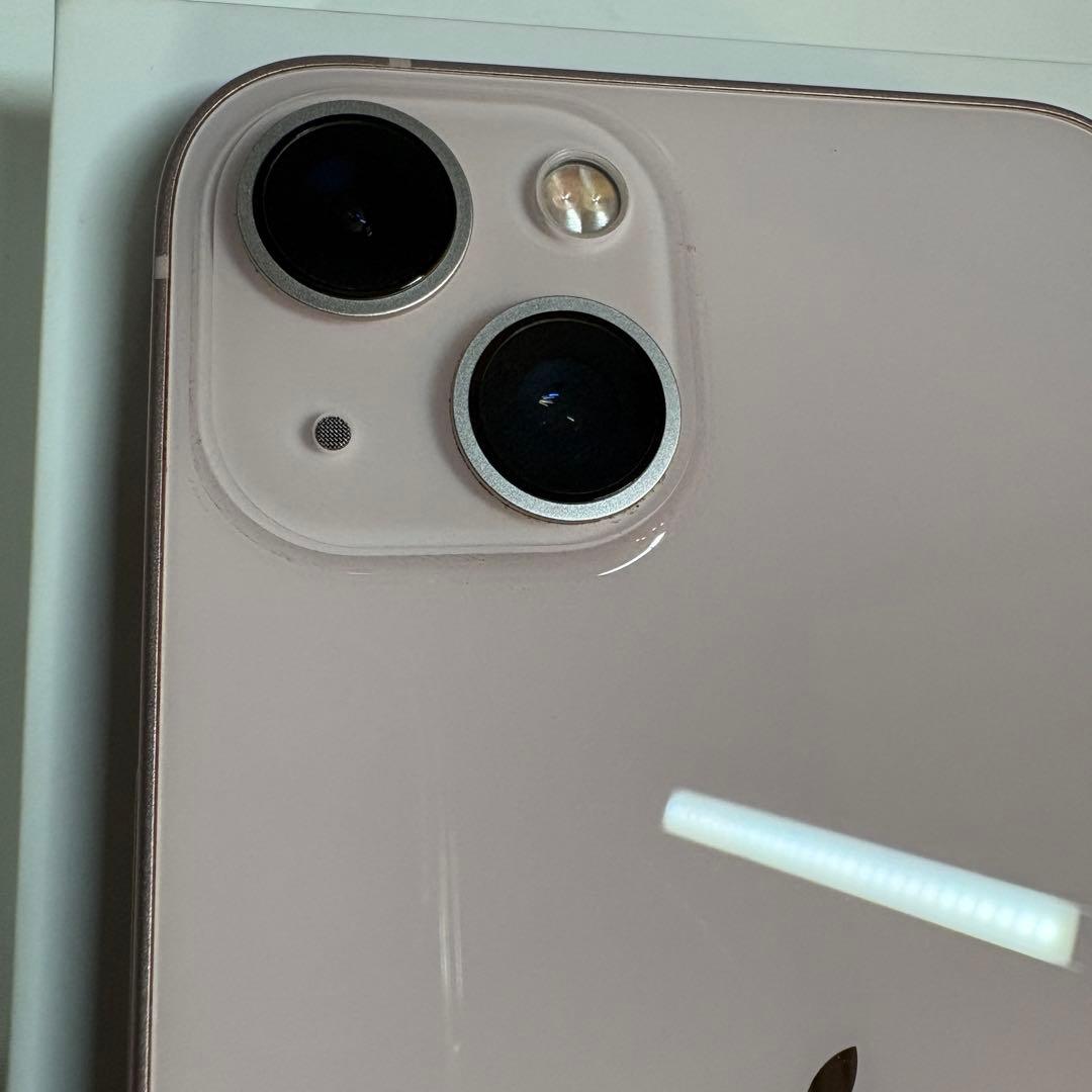 美品 iPhone 13 128GB ピンク バッテリー100% simフリー