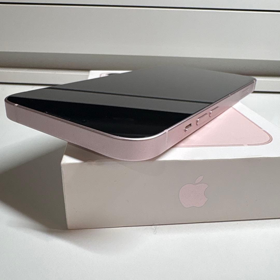 美品 iPhone 13 128GB ピンク バッテリー100% simフリー