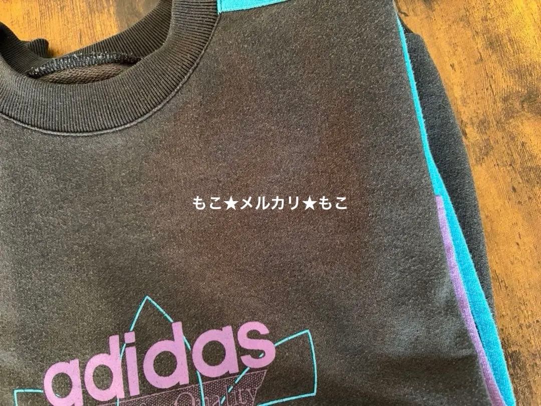 80〜90s adidas アディダス　マルチカラー　スウェット