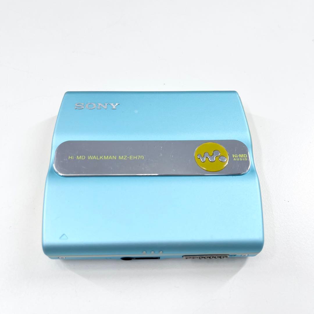 SONY Hi-MD MZ-EH70 MDプレーヤー リモコン表示OK 付属品付