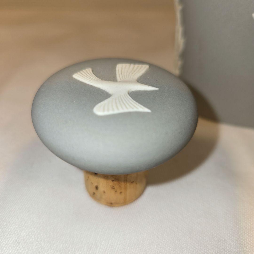 や*き様 空きボトル グレー ウェッジウッド サントリースペシャルブレンド 75