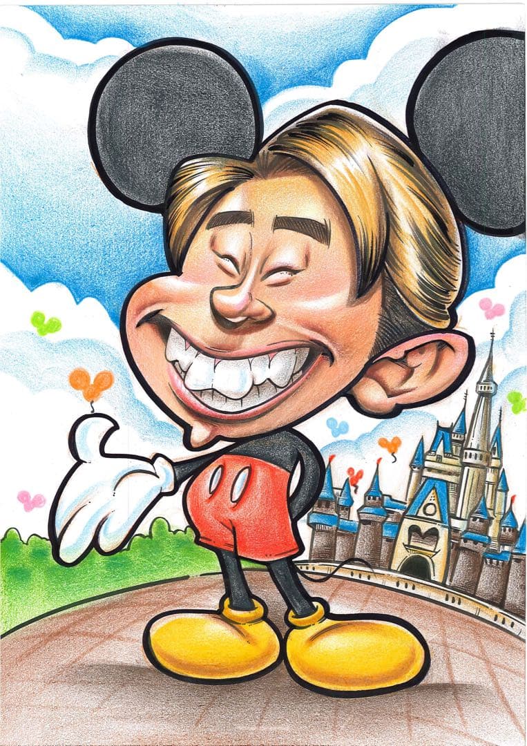 世界で1枚のオーダーメイド似顔絵★ハイクオリティver★お祝い★プレゼント