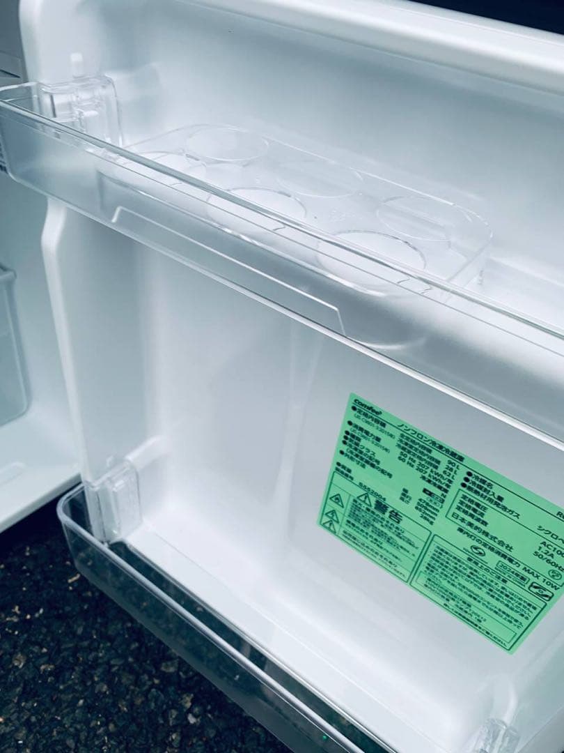 ✅ノンフロン冷凍冷蔵庫✅ ✅RCT90BL✅ 送料設置無料