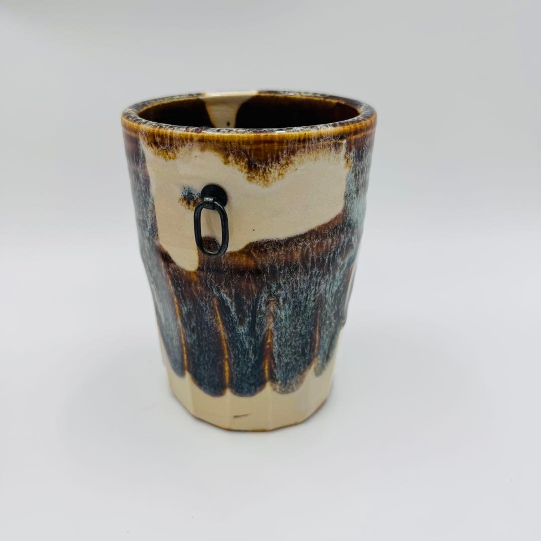 【真葛焼　宮川香斎　掛花入　華道　花器　花瓶　共箱】骨董　インテリア