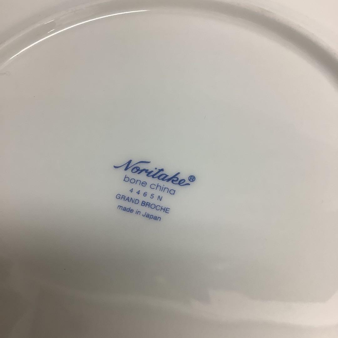 新品 ノリタケ　Noritake グランブロシェ 4枚　21.5 プレート　お皿