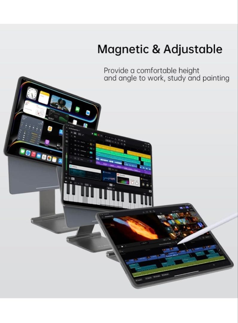 KU XIU X33 磁気スタンド iPad Pro 13インチ M4