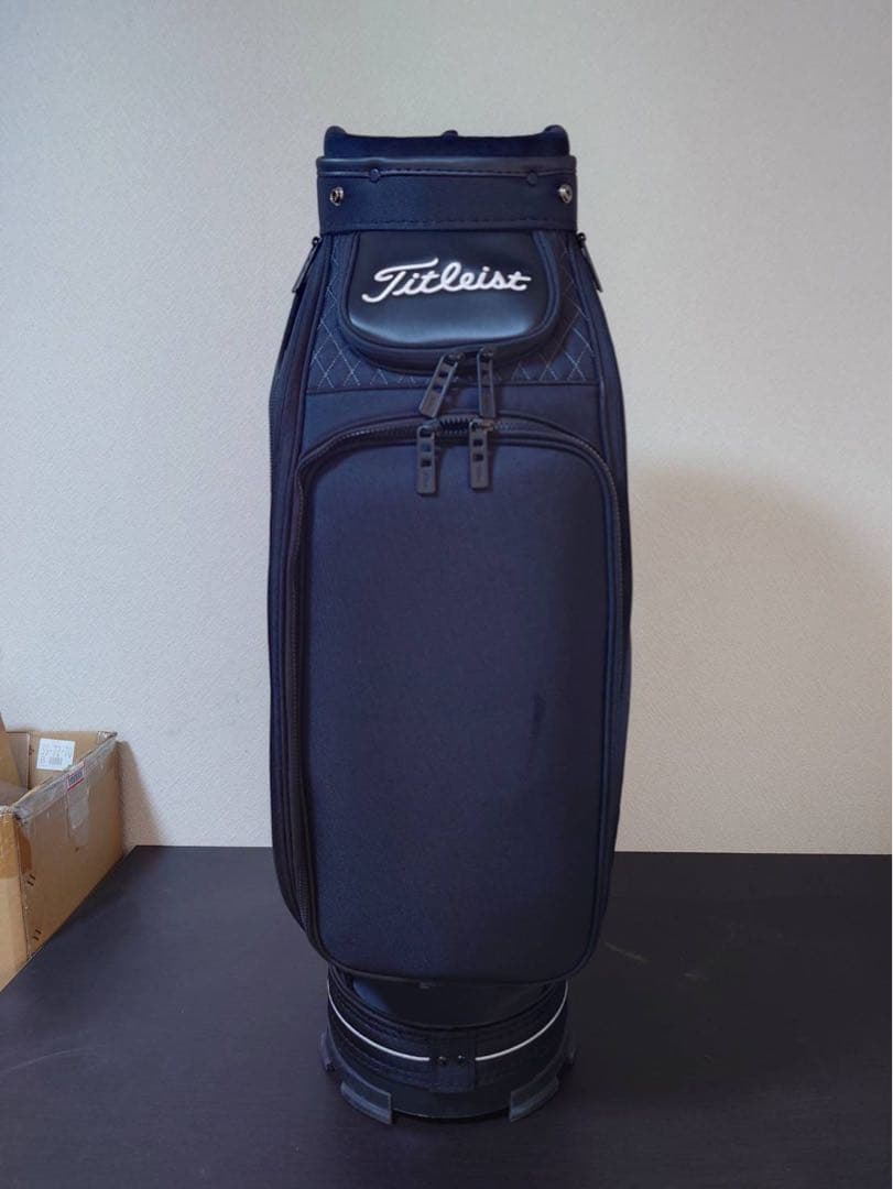 Titleist タイトリスト 9.0型 キャディバック (BK×WH)