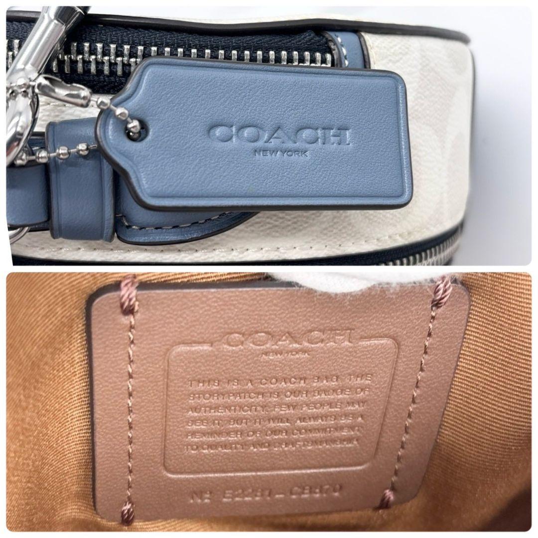 現行完売✨COACH コーチ キャンティーン 2way ショルダーバッグ レザー