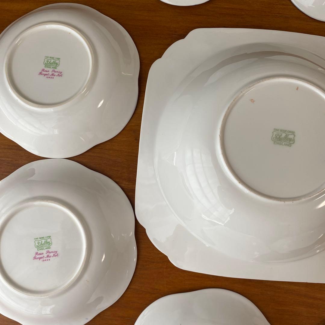 シェリー　ローズパンジーファゲットミーノット　バラパンジースミレ　サラダボウル