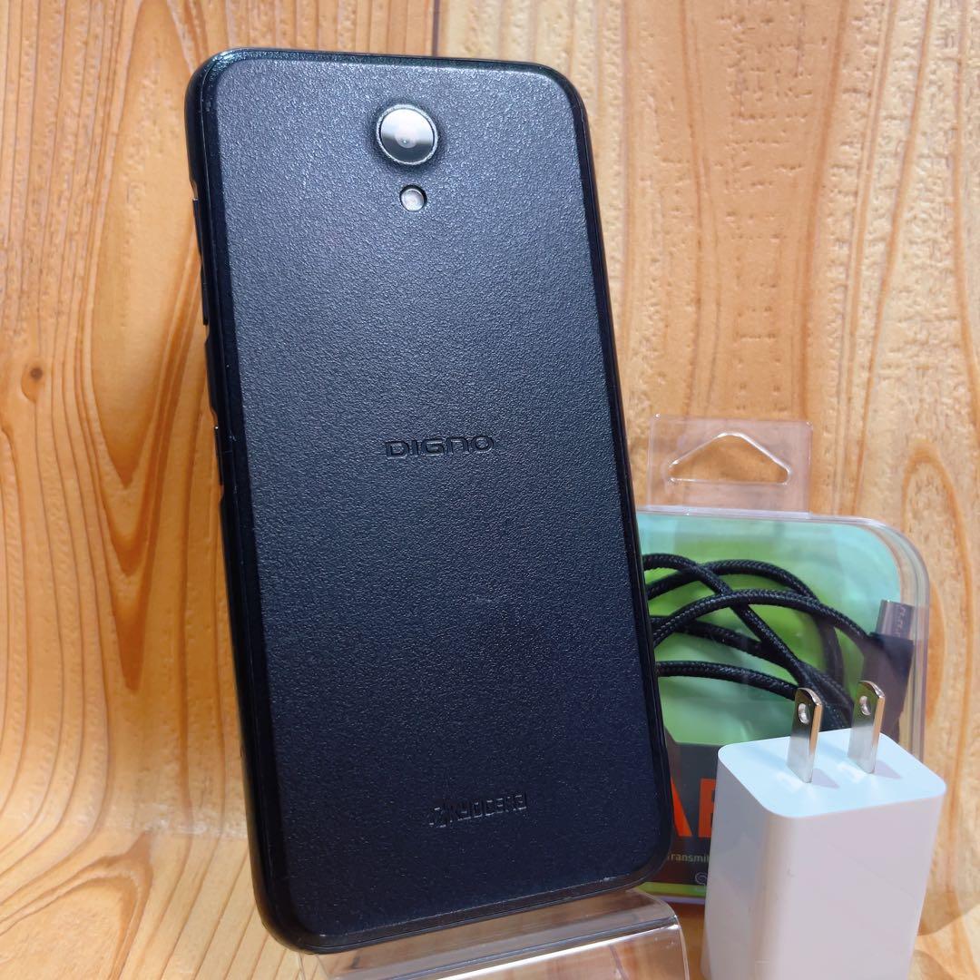 SIMフリー 本体 DIGNO BX 32 GB 499G ブラック