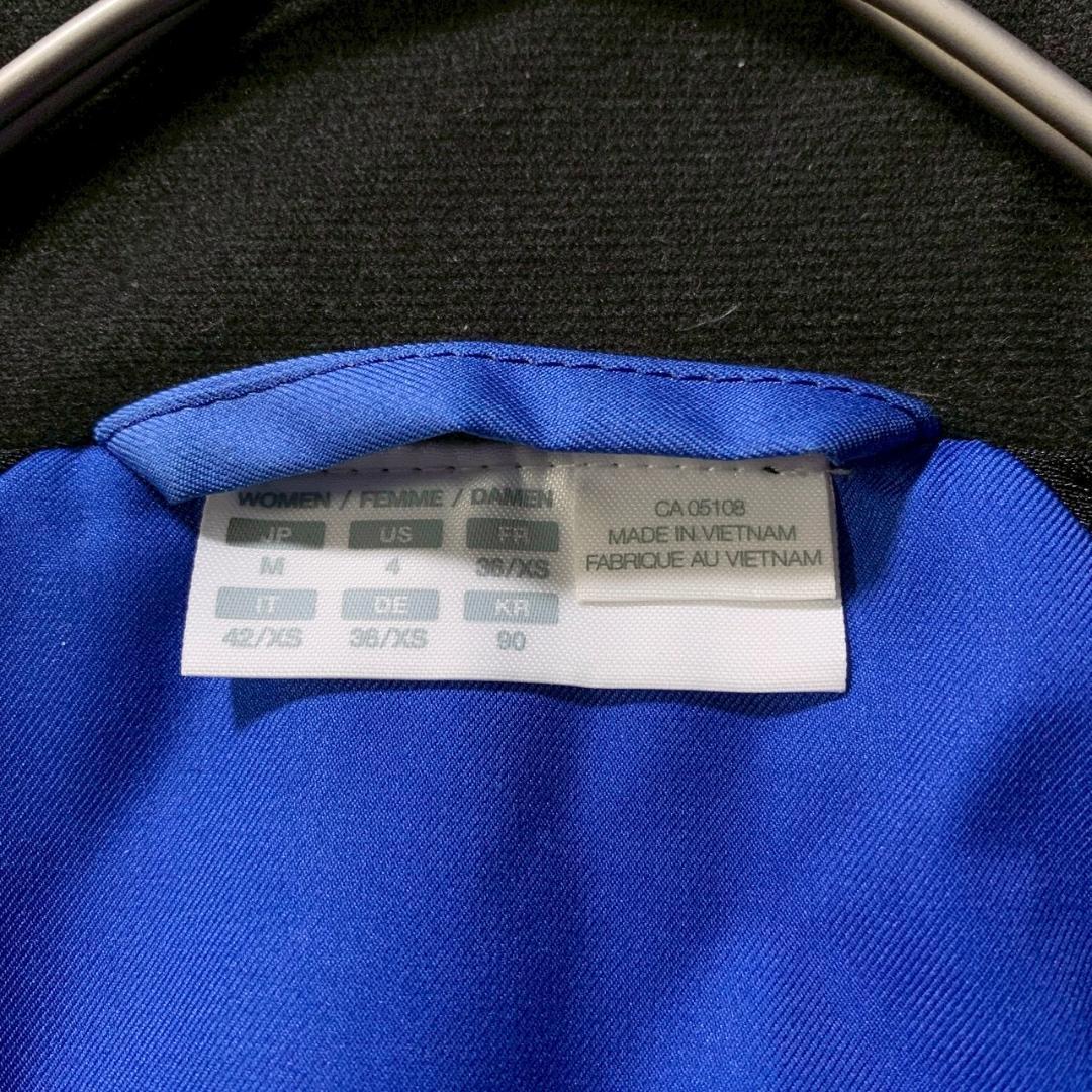 【高機能】デサント スキージャケット モーション3D ヒートナビ 総柄 青 M