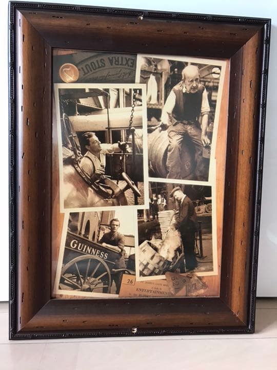 ギネスの壁掛けフォトフレーム