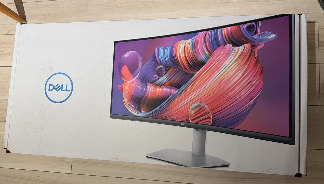 【美品】Dell S3423DWC-R 34インチ 曲面 モニター ディスプレイ