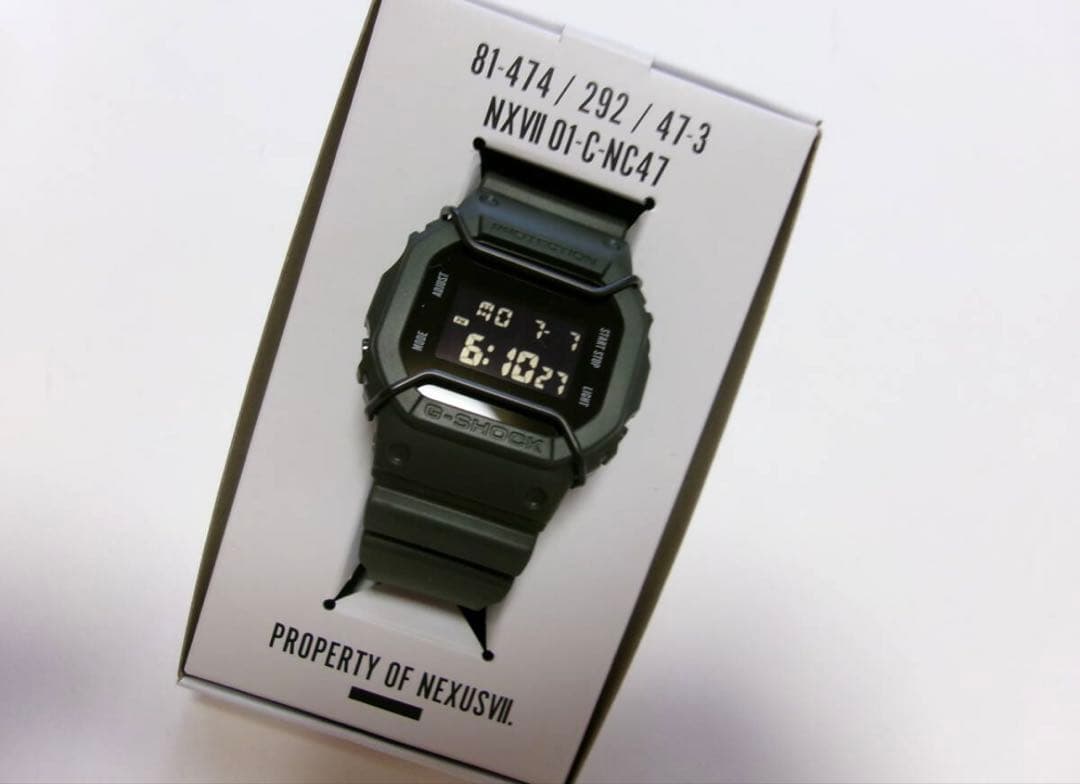 新品NEXUSVII. G-SHOCKEXLUSIVELY FOR U 5600