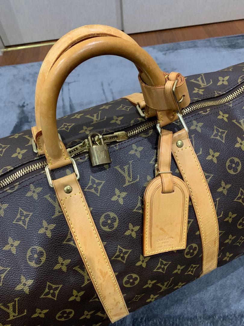 Louis Vuitton ルイヴィトン モノグラム　キーポル55cm ボストン