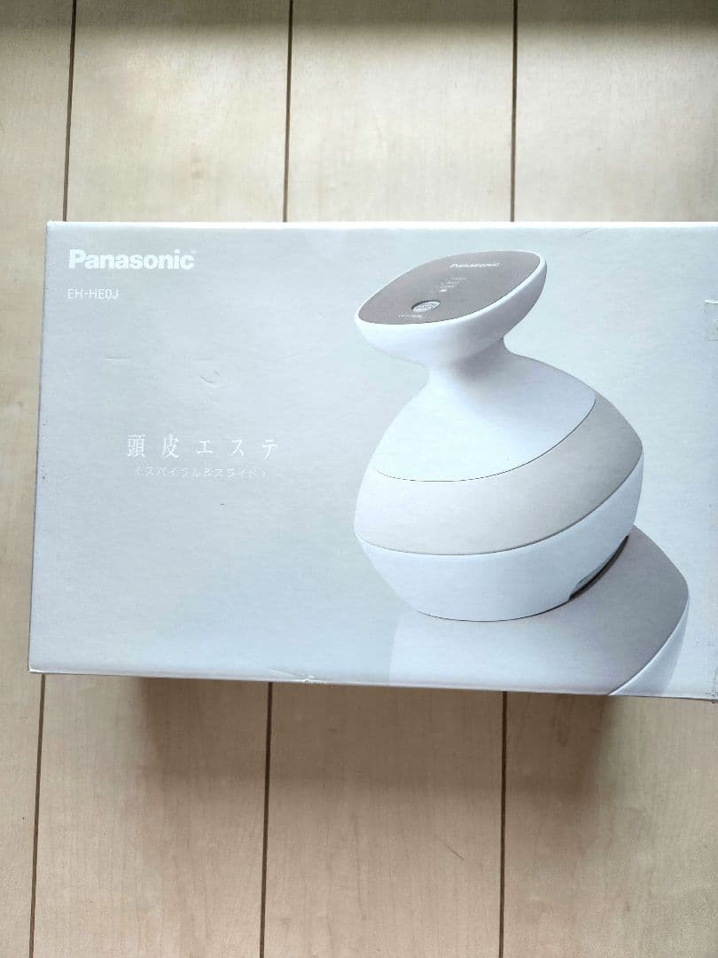 未使用　Panasonic 頭皮エステ EH-HE0J-S スパイラルスライド
