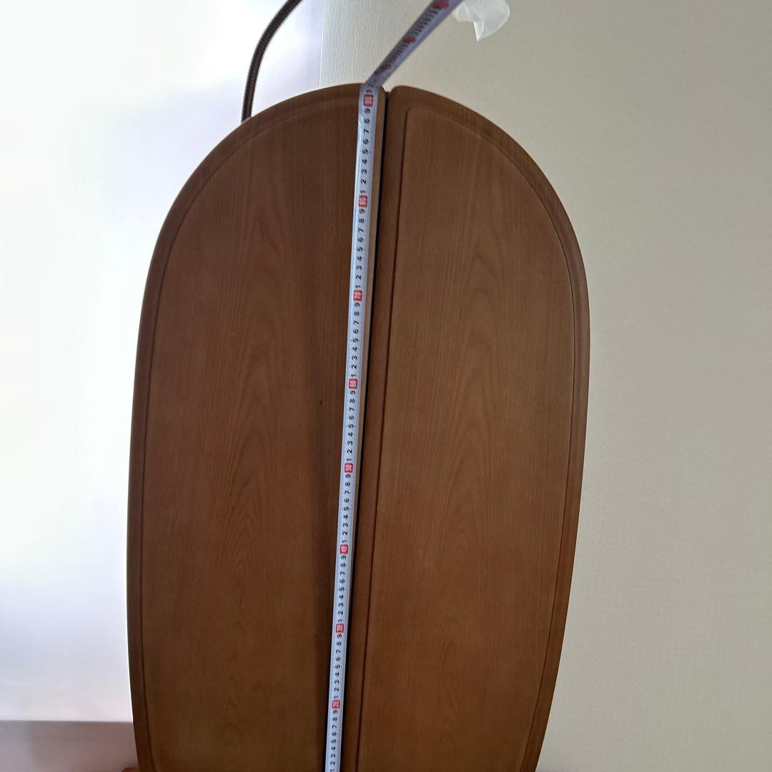 鏡台　高級三面鏡　オーク　隠し扉　フランスミラー　　椅子別売り