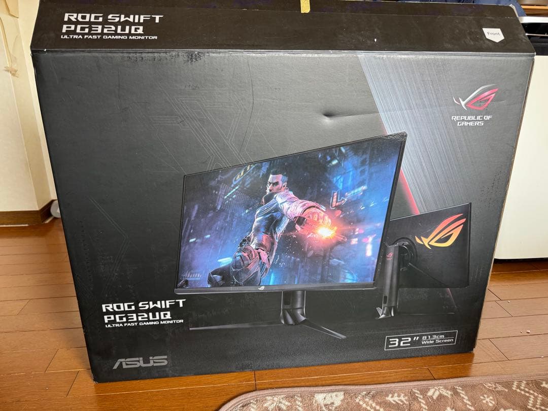ASUS ROG Swift PG32UQ 4K 32インチ　ゲーミングモニター