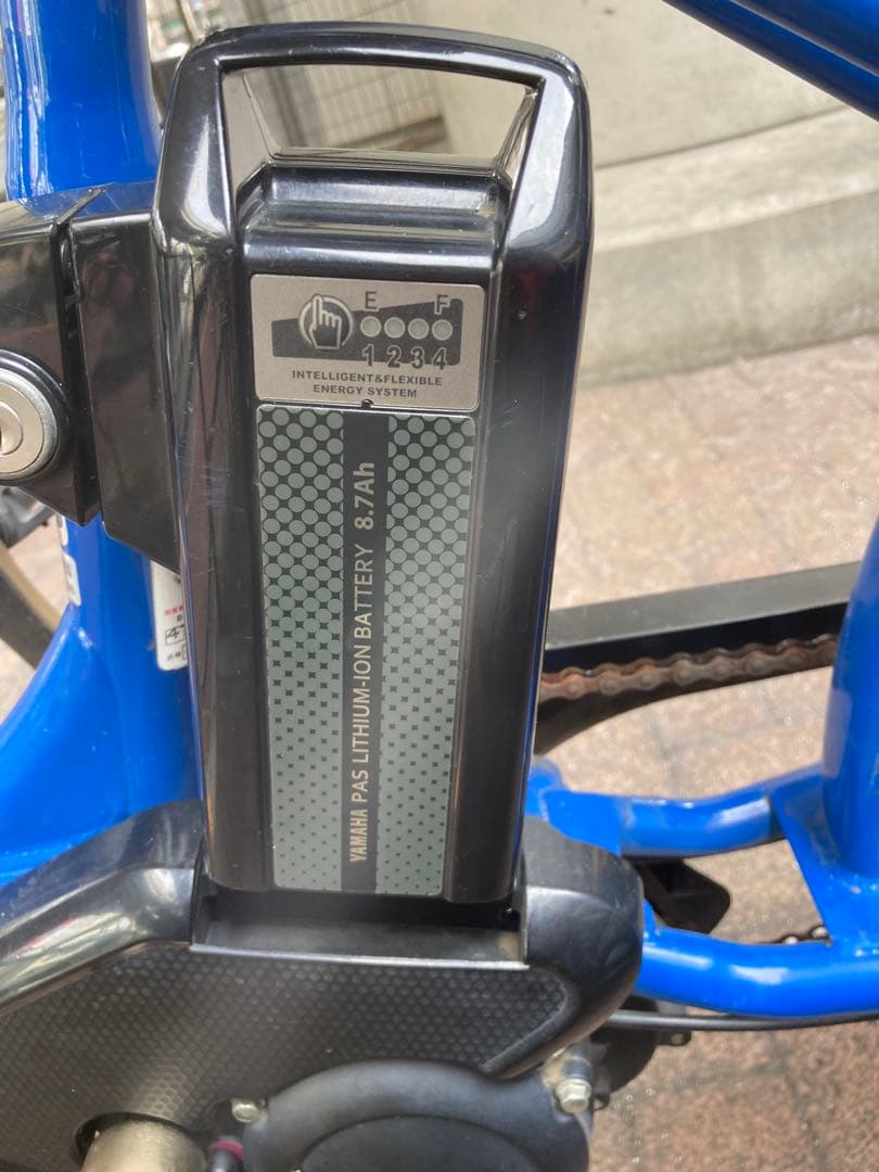 YAMAHA パス　pas babby ブルー