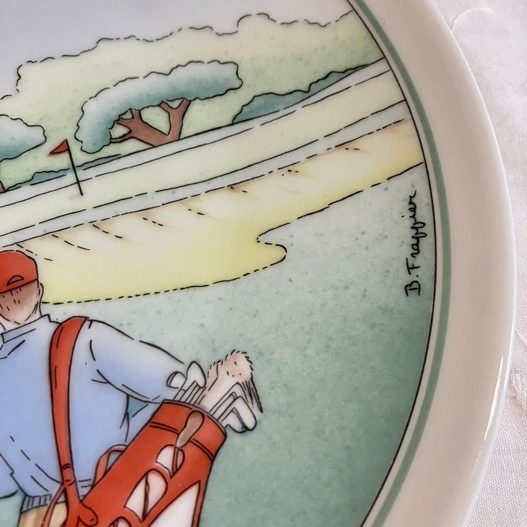 フランスヴィンテージ APILCO アピルコ プレート ゴルフプレイヤー