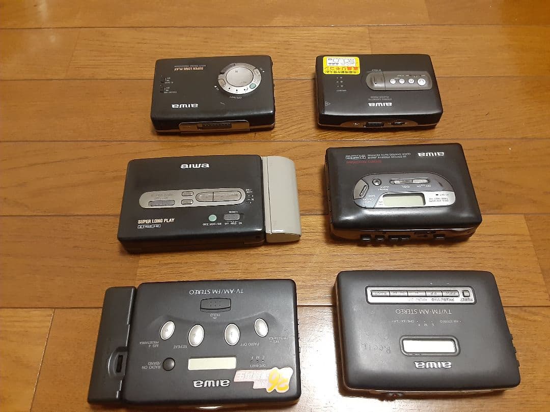 aiwa PX-530外6台 カセットプレーヤー ジャンク