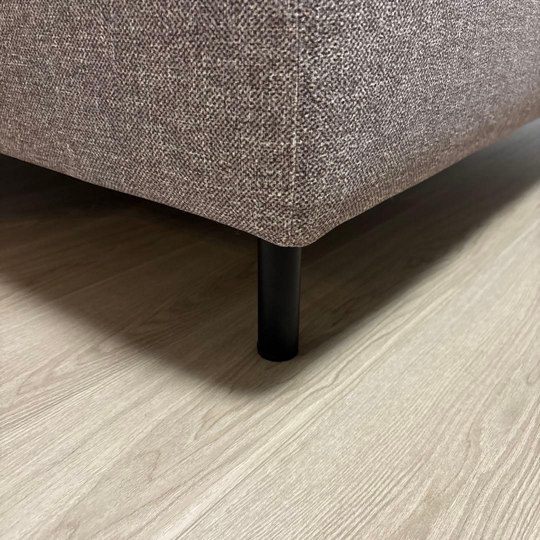 美品 リビングハウス カレNESSO 2Pアームレス Cランク ソファ