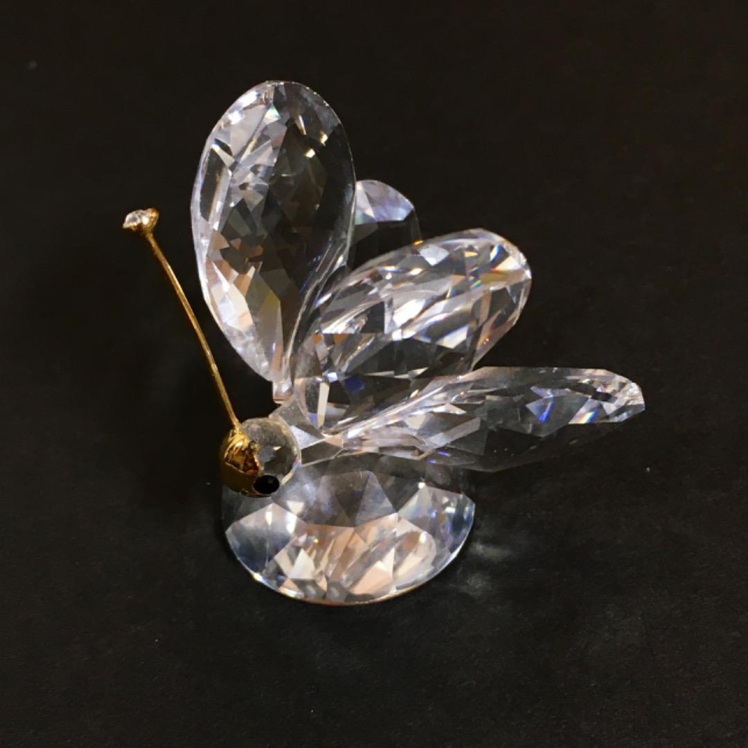 Swarovski スワロフスキー 蝶 クリスタル フィギュリン 置物