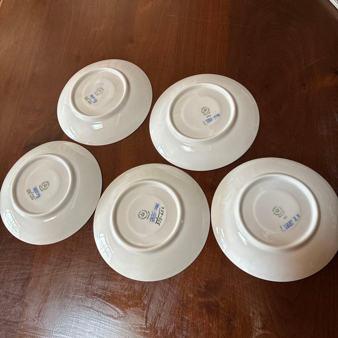 ロイヤルコペンハーゲン5枚