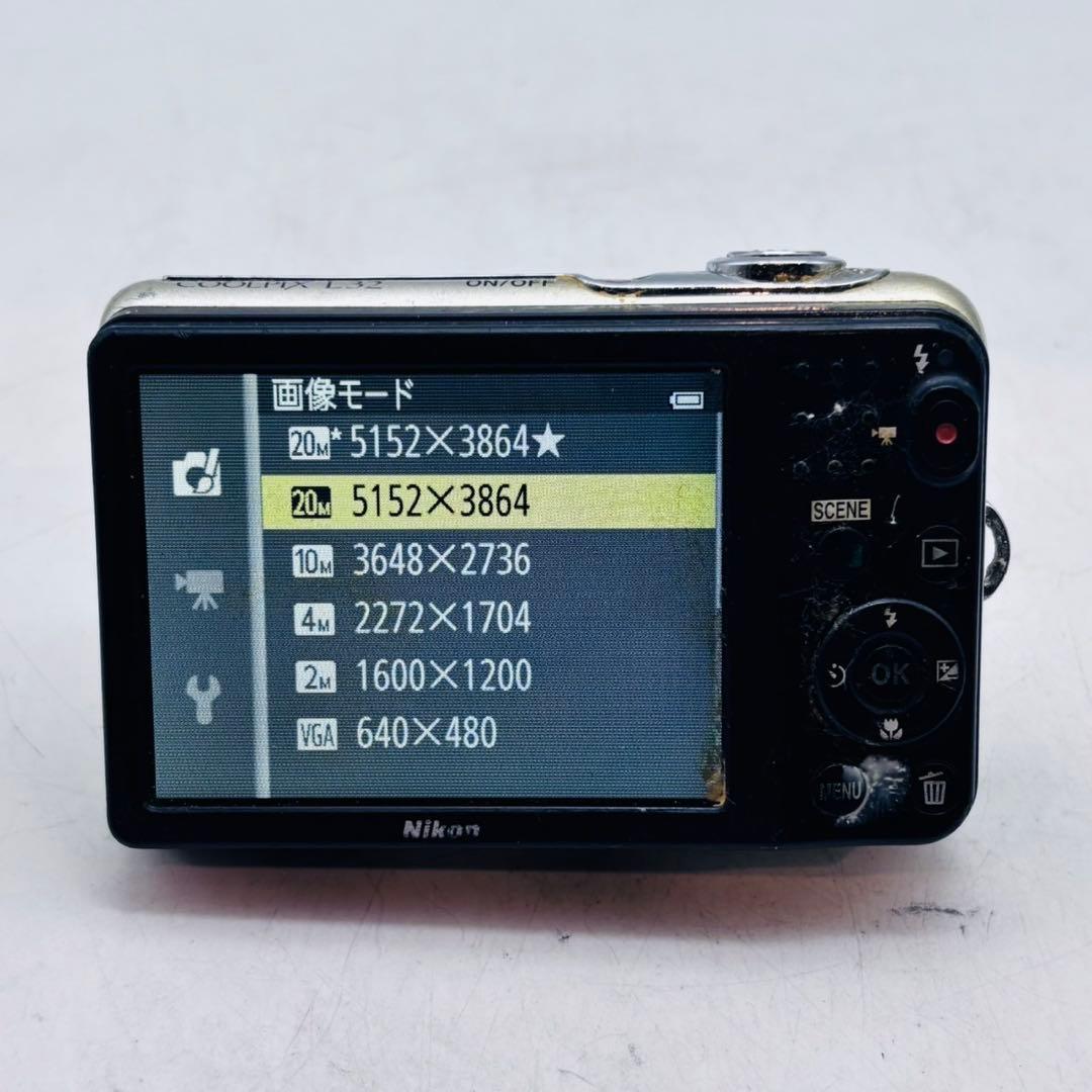 【動作確認済み】Nikon COOLPIX L32 単三電池