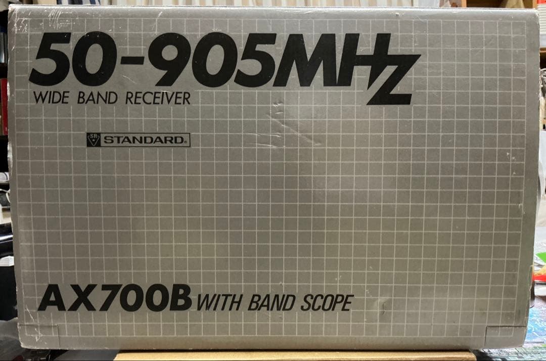 値下げ中　希少STANDARD AX700B 受信機 50-905MHz元箱付
