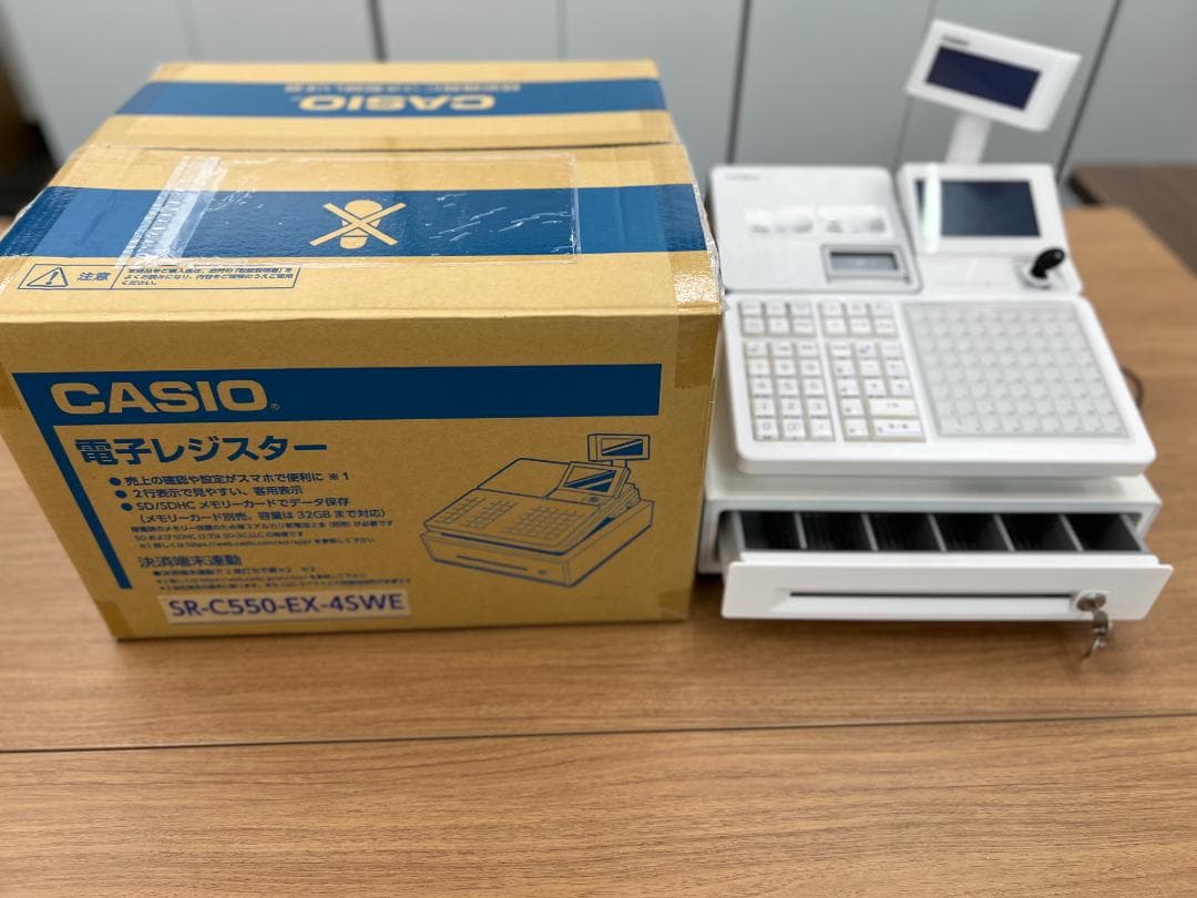 CASIOレジスター　ＳＲ－Ｃ５５０